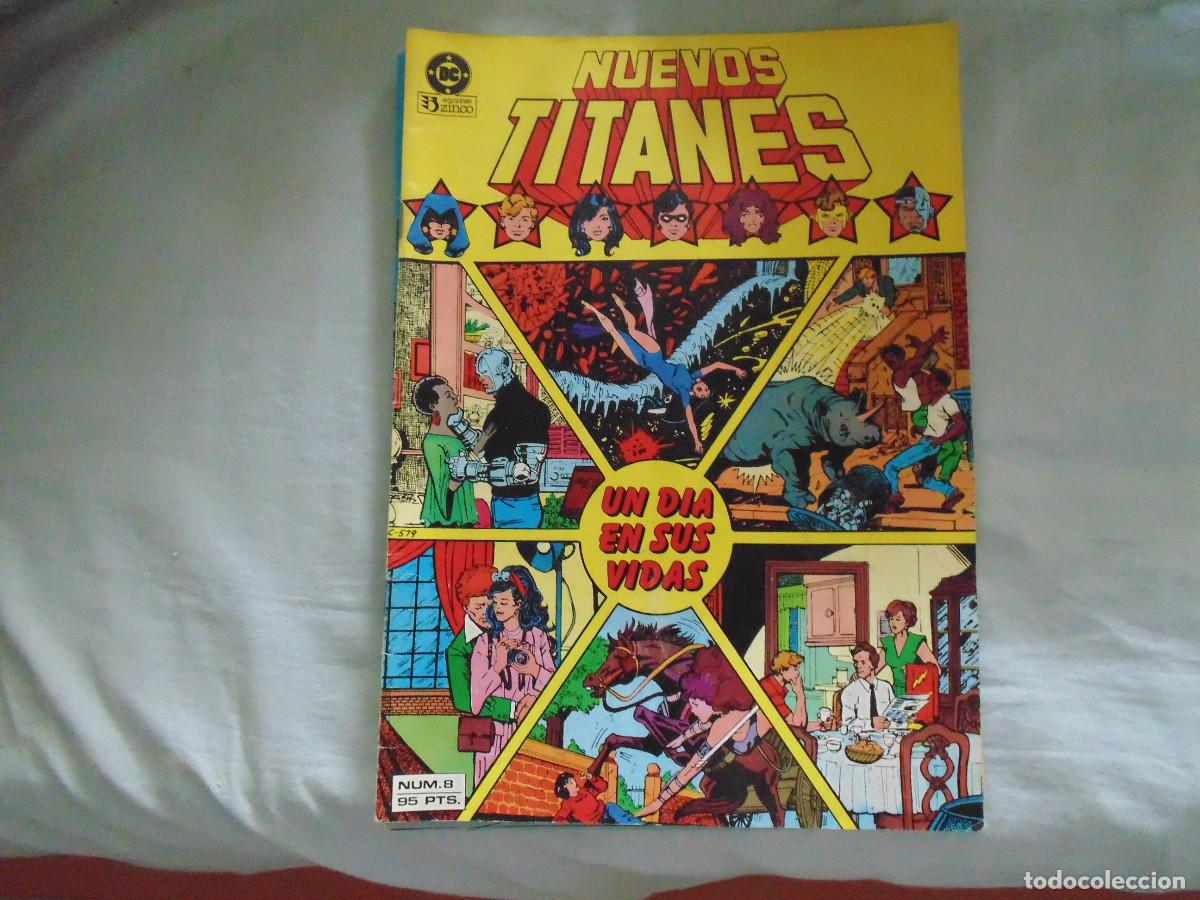 C&oacute;mics: Nuevos Titanes Vol-1 n&ordm; 8. 1984. DC / Zinco.