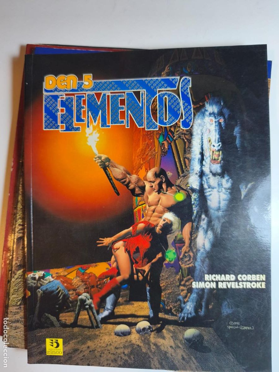 C&oacute;mics: DEN 5. ELEMENTOS. RICHARD CORBEN. ZINCO. - Foto 1
