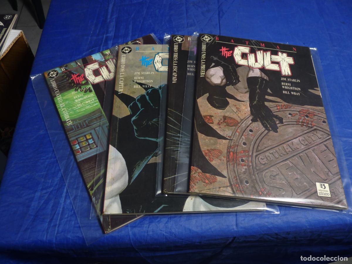 C&oacute;mics: Batman the Cult completa 4 tomos Zinco OREFSLL