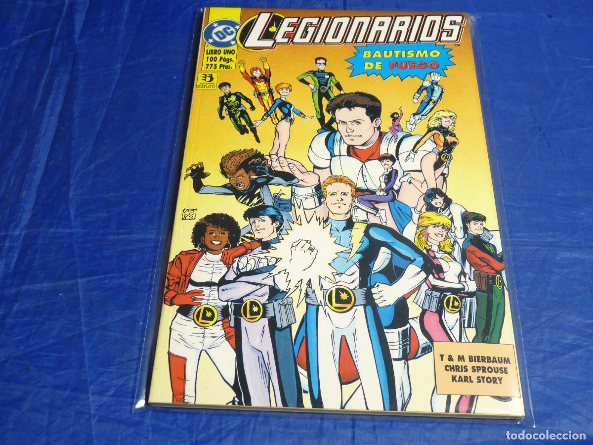 C&oacute;mics: legionarios Bautismo de fuego Libro uno Zinco OREFSLL