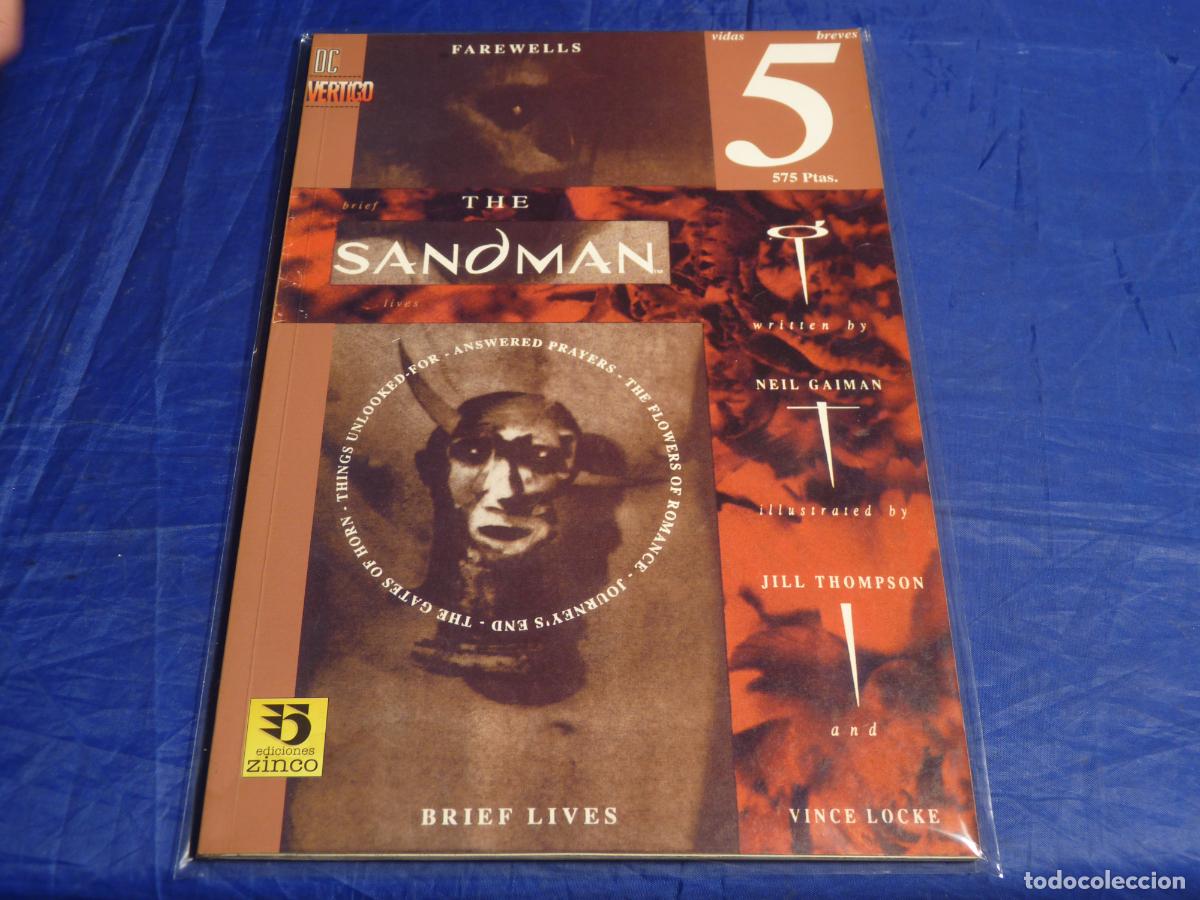 C&oacute;mics: Sandman vidas breves #5 Zinco OREFSLL - Foto 1