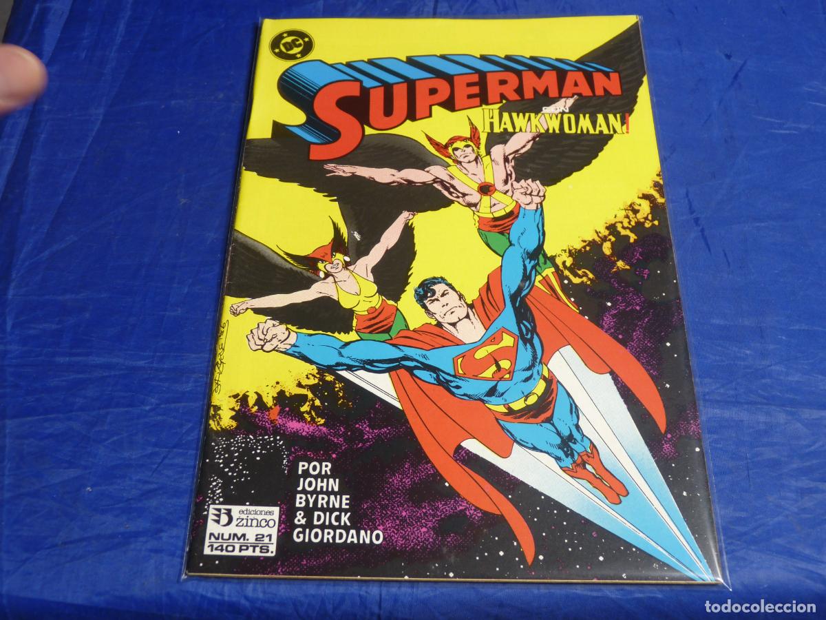 C&oacute;mics: Superman #21 Zinco OREFSLL