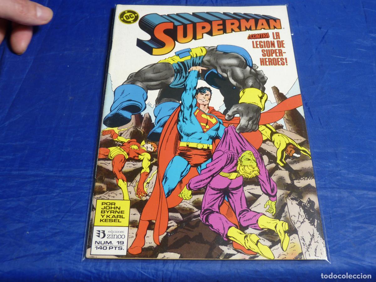 C&oacute;mics: Superman #19 Zinco OREFSLL