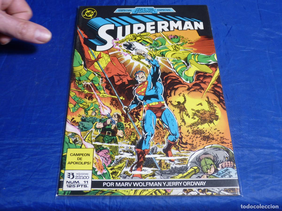 C&oacute;mics: Superman #11 Zinco OREFSLL
