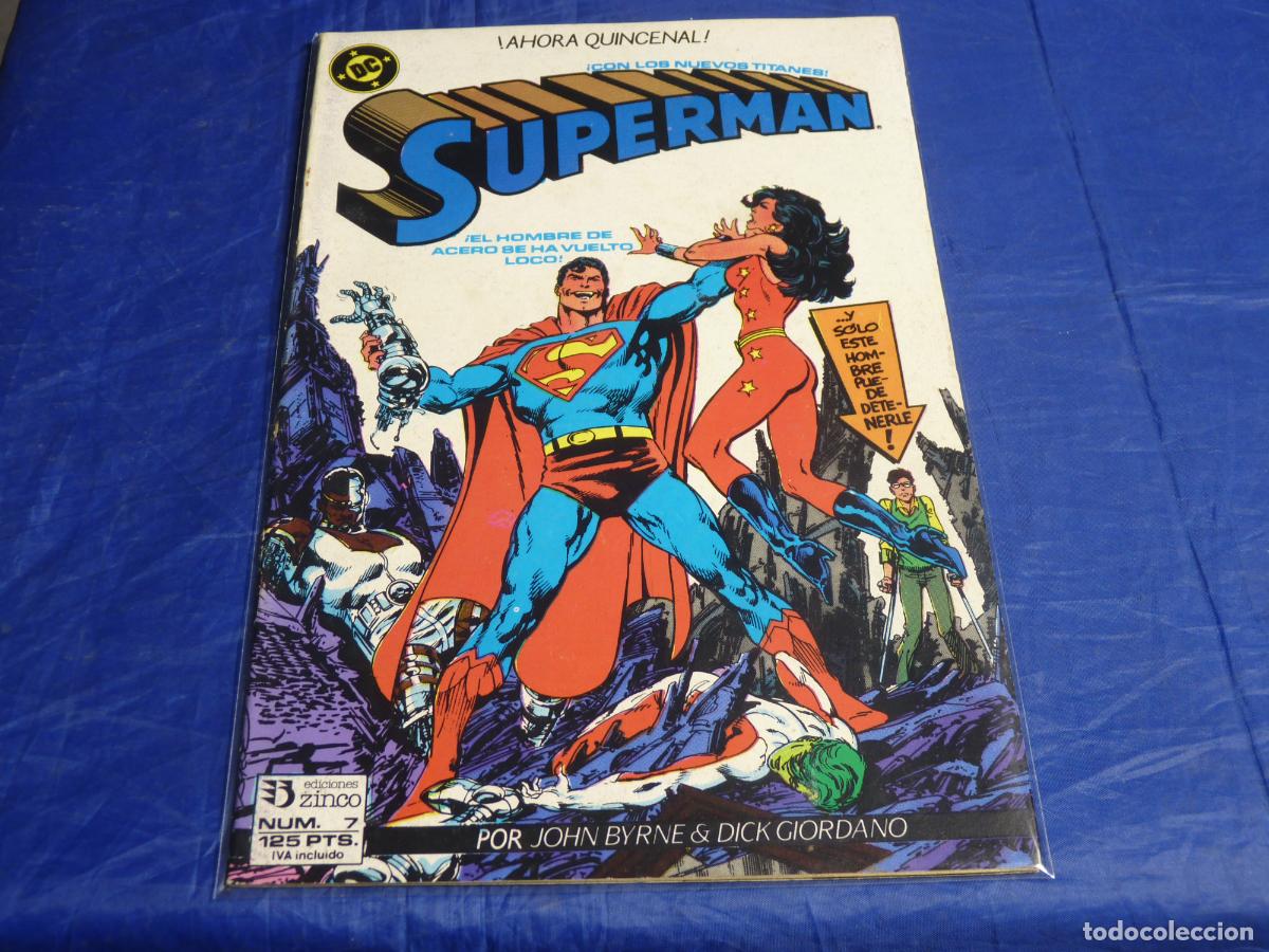 C&oacute;mics: Superman #7 Zinco OREFSLL