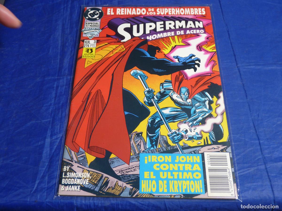 C&oacute;mics: Superman #3 Zinco OREFSLL