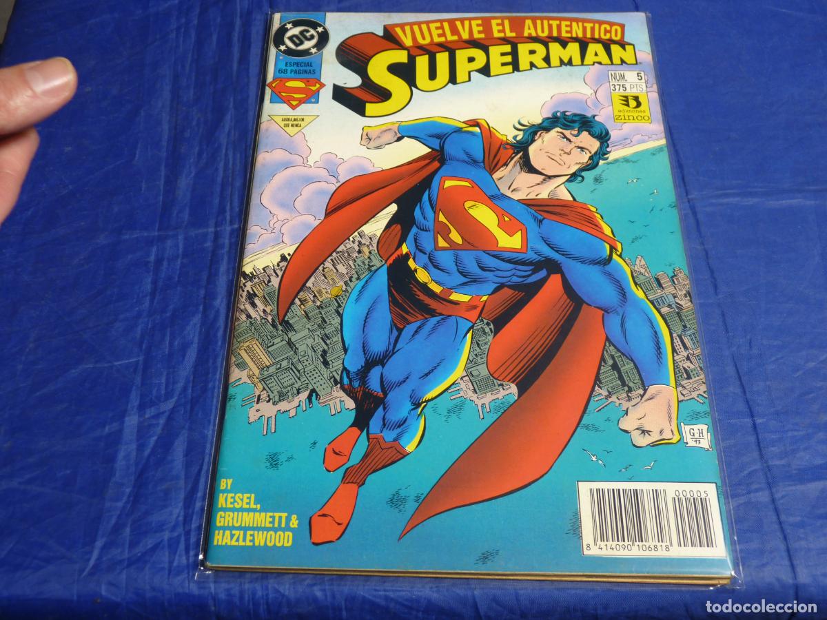C&oacute;mics: SUPERMAN #5 Zinco OREFSLL