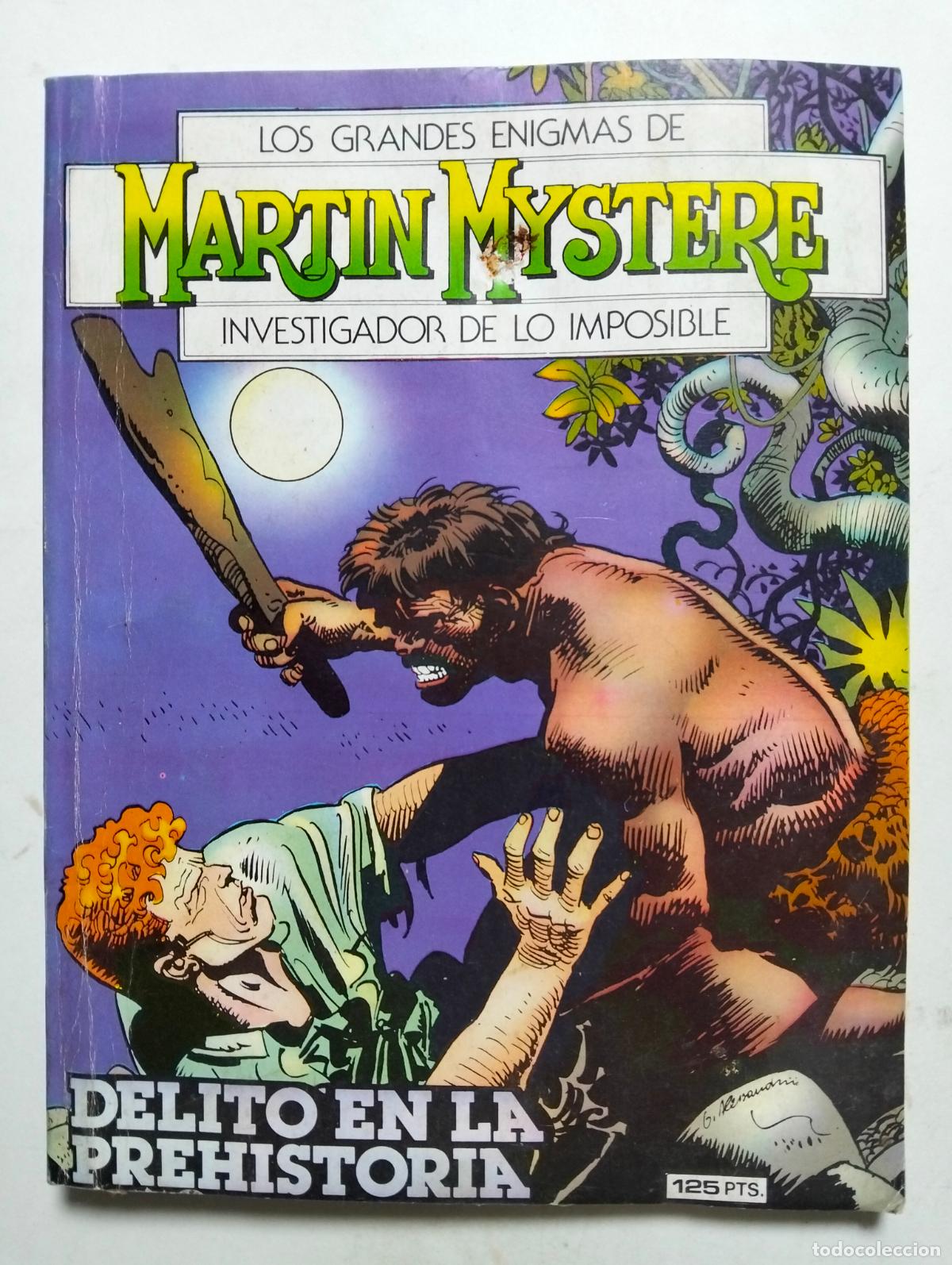 C&oacute;mics: MARTIN MYSTERE, DELITO DE LA PREHISTORIA, N&ordm; 6, EDICIONES ZINCO