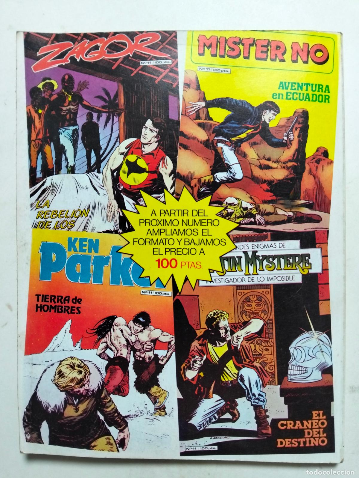 C&oacute;mics: KEN PARKER, LAS TIERRAS BLANCAS, N&ordm; 10, EDICIONES ZINCO - Foto 2