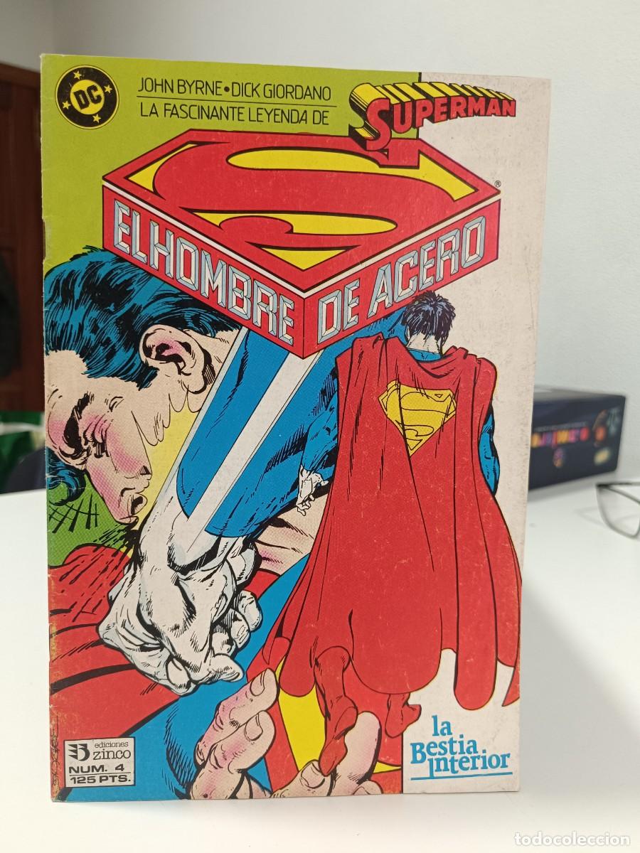 C&oacute;mics: EL HOMBRE DE ACERO NUMERO 4 ZINCO LA DESCRIPCION SON LAS FOTOS