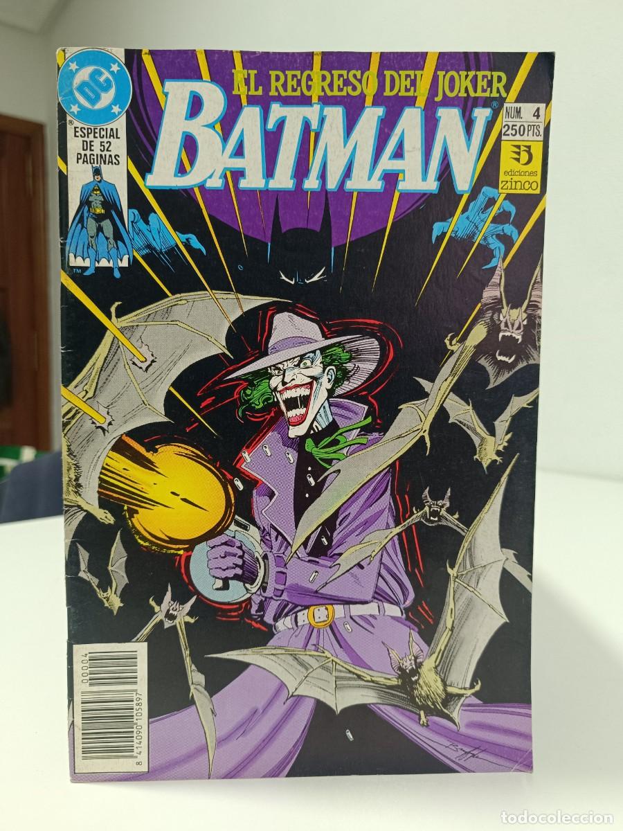 C&oacute;mics: BATMAN NUMERO 4 ZINCO EXCELENTE ESTADO - Foto 1
