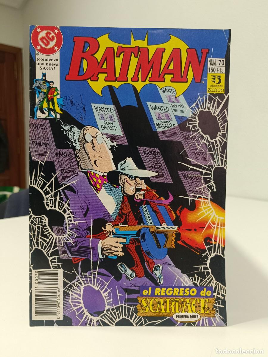 C&oacute;mics: BATMAN NUMERO 70 ZINCO EXCELENTE ESTADO - Foto 1