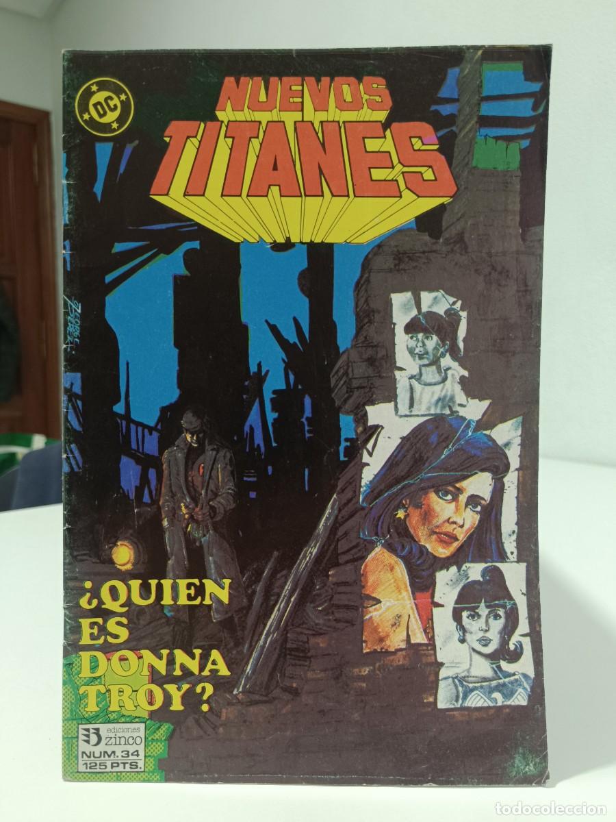 C&oacute;mics: NUEVOS TITANES NUMERO 34 ZINCO VER FOTOS