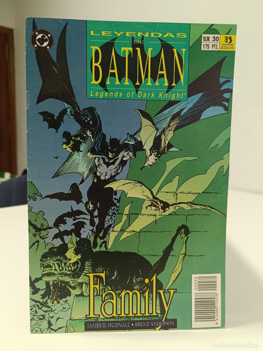 C&oacute;mics: LEYENDAS DE BATMAN NUMERO 30 - EDICIONES ZINCO - DC