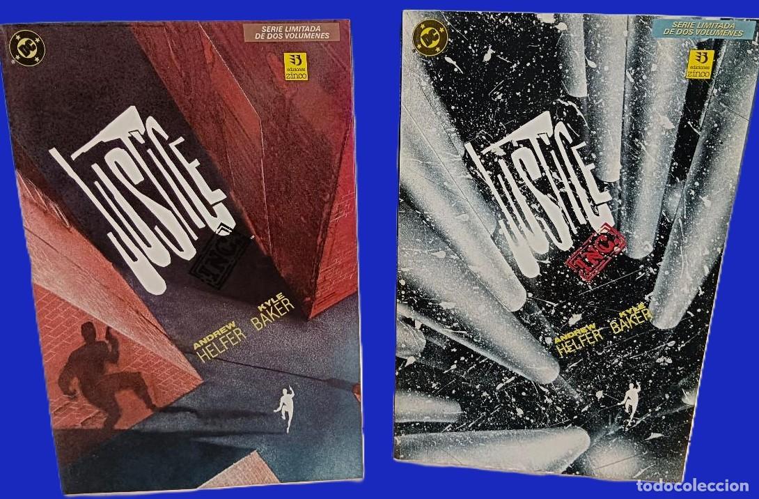 C&oacute;mics: JUSTICE INC. SERIE COMPLETA 2 VOL&Uacute;MENES - DC comics / ZINCO - Foto 2