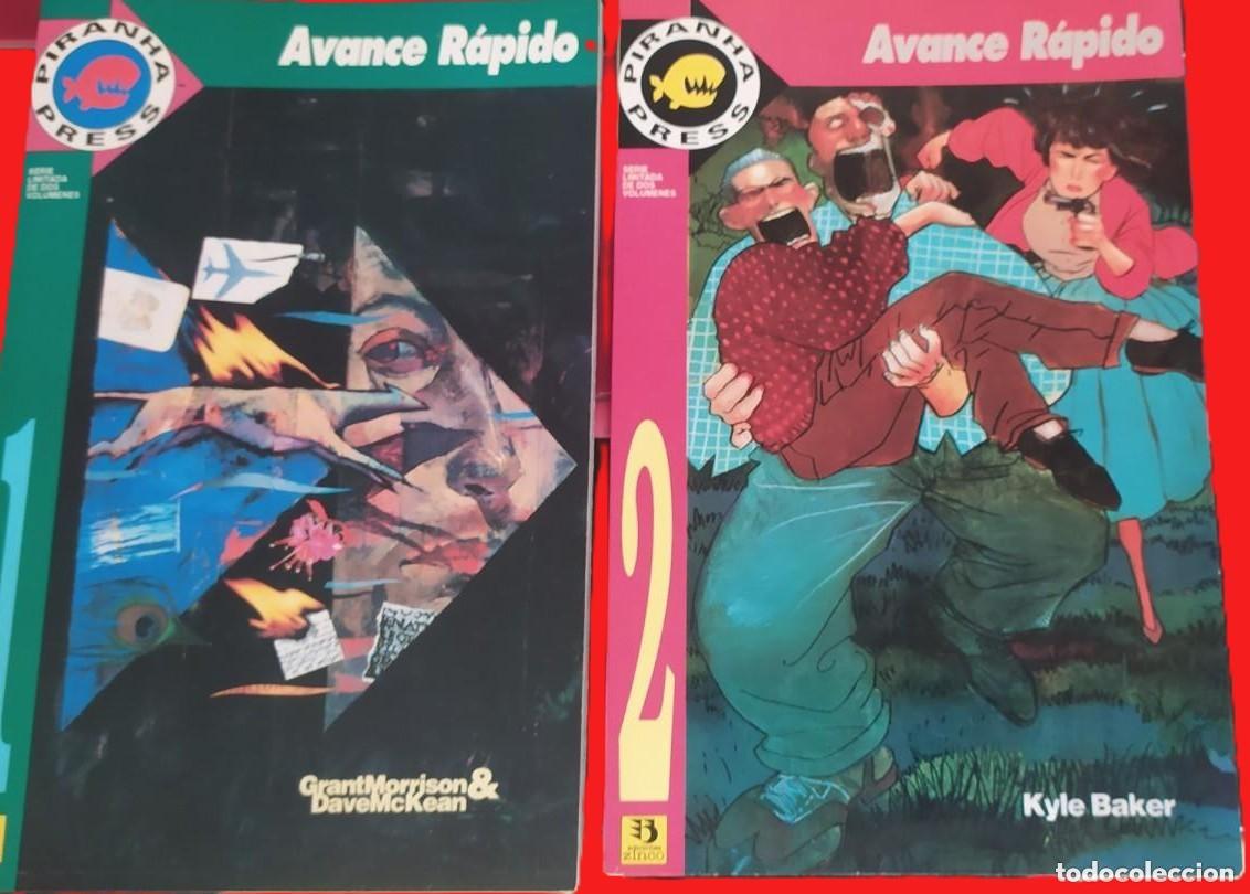 C&oacute;mics: Avance r&aacute;pido 1 y 2 (completa ) Ediciones Zinco 1993 - Foto 2