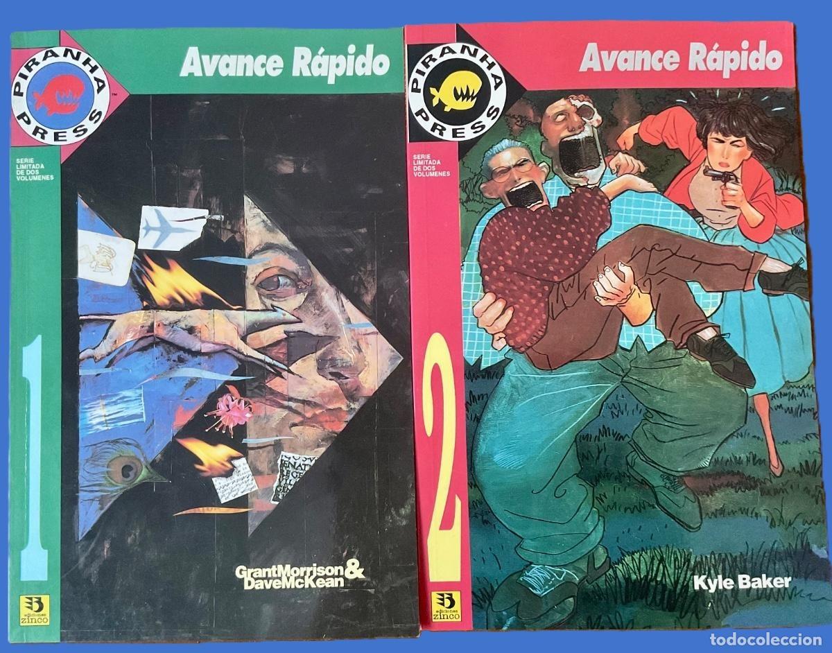 C&oacute;mics: Avance r&aacute;pido 1 y 2 (completa ) Ediciones Zinco 1993