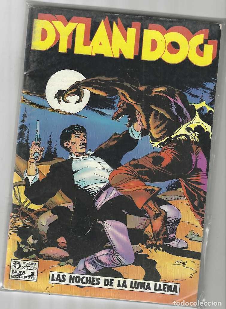 C&oacute;mics: DYLAN DOG 3: LAS NOCHES DE LA LUNA LLENA - ZINCO - ESTADO NORMAL