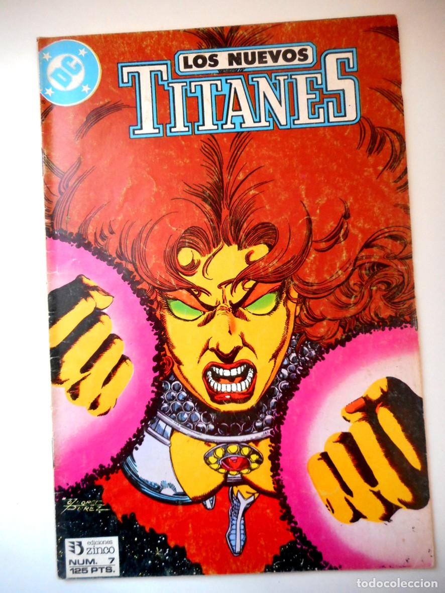 C&oacute;mics: LOS NUEVOS TITANES N&ordm;7 (ZINCO-NOVIEMBRE 1989) MARV WOLFMAN - JOS&Eacute; LUIS GARC&Iacute;A L&Oacute;PEZ