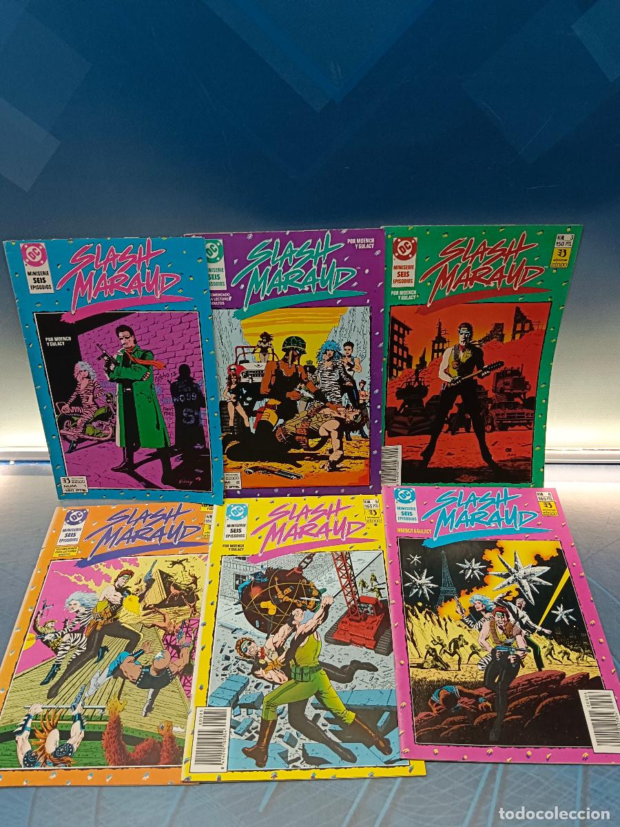 C&oacute;mics: coleccion completa, SLASH MARAUD , miniserie de 6 numeros, ZINCO, DC