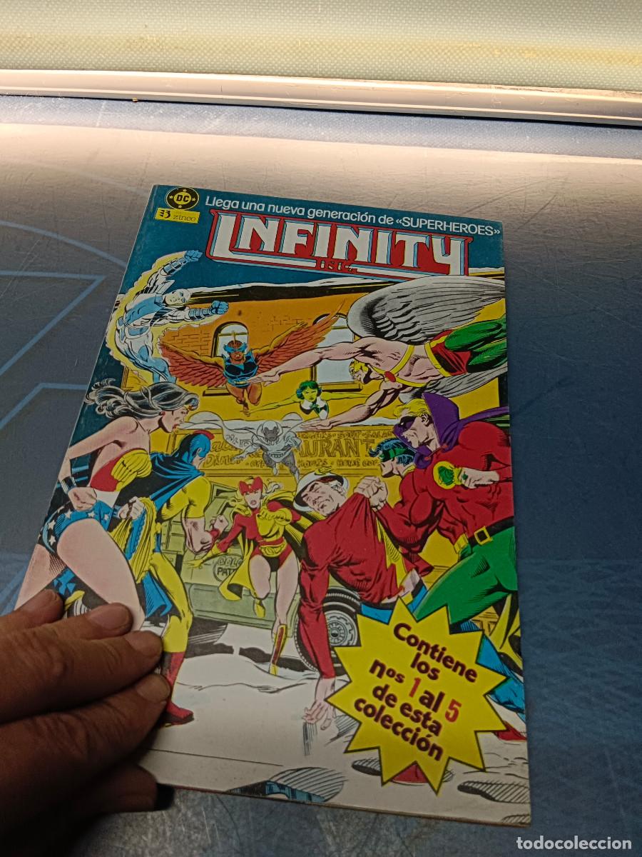 C&oacute;mics: retapado, INFINITY INC - TOMO N&ordm; 1, del 1 al 5 , Dc c&oacute;mics, Zinco - Foto 3