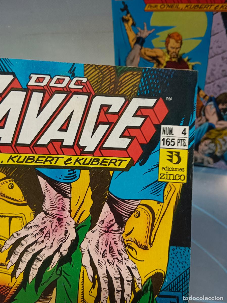C&oacute;mics: Doc Savage - 4 n&uacute;meros, DC c&oacute;mics, zinco - Foto 12