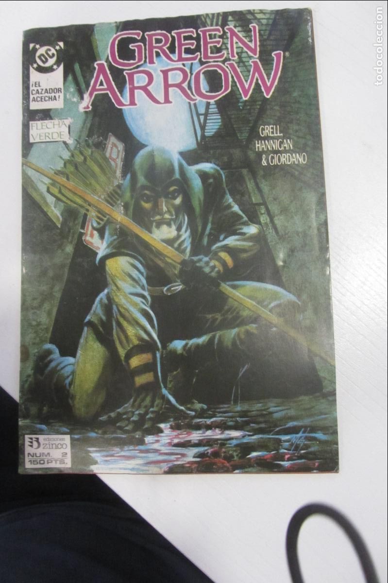 C&oacute;mics: GREEN ARROW N&ordm; 2 - FLECHA VERDE - EL CAZADOR ACECHA - DC - ZINCO ARX177