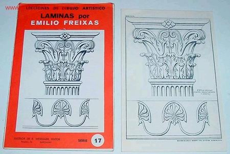 C&oacute;mics: Carlos Freixas - Estudios: carpeta con 11 laminas 27x38 cms - Foto 1