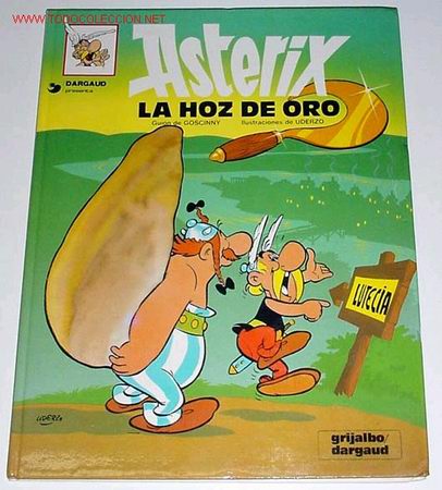 C&oacute;mics: ANTIGUO TEBEO DE ASTERIX - LA HOZ DE ORO - 1988 - Foto 1