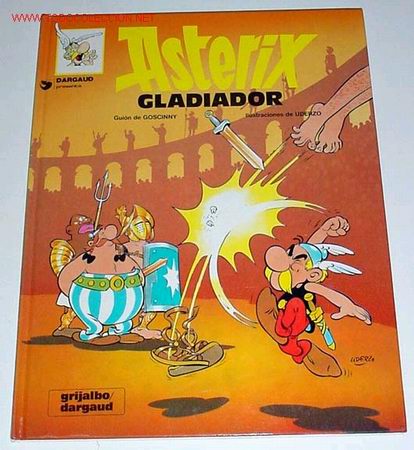 C&oacute;mics: ANTIGUO TEBEO DE ASTERIX - Y EL GLADIADOR - 1968 - Foto 1
