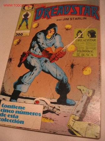C&oacute;mics: DREADSTAR, de Jim Starlin. Epic Comics. Tomo con n&uacute;meros 1 al 5. - Foto 1