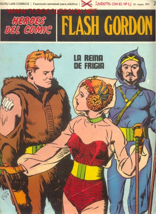 C&oacute;mics: FLASH GORDON - HEROES DEL COMIC - Foto 1