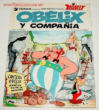 C&oacute;mics: CUENTO - ASTERIX - OBELIX Y COMPA&Ntilde;IA - 1976 - 48 PAGINAS - 30 X 23 CMS. - Foto 1