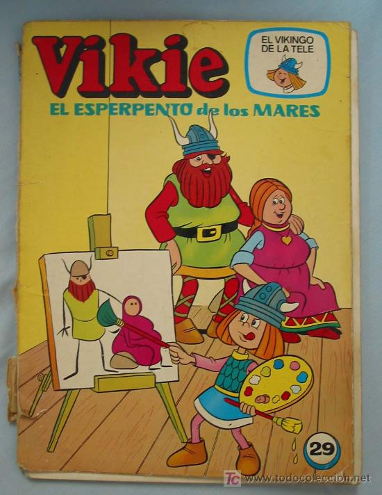 C&oacute;mics: VIKIE. El vikingo de la tele. El esperpento de los mares. N&ordm; 29 - Foto 1