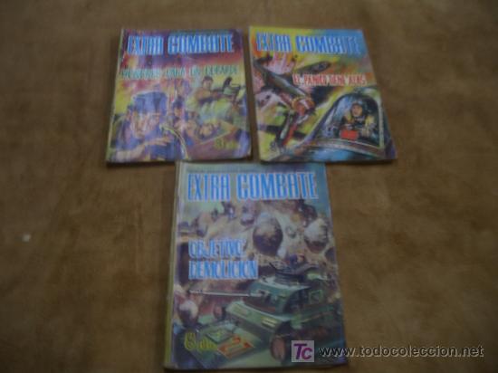 C&oacute;mics: EXTRA COMBATE 3 REVISTAS - Foto 1