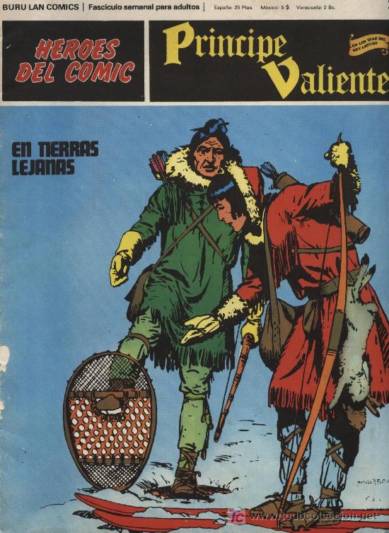C&oacute;mics: Pr&iacute;ncipe Valiente - H&eacute;roes del Comic, n&ordm;: 27 - Buru lan Ediciones - Foto 1