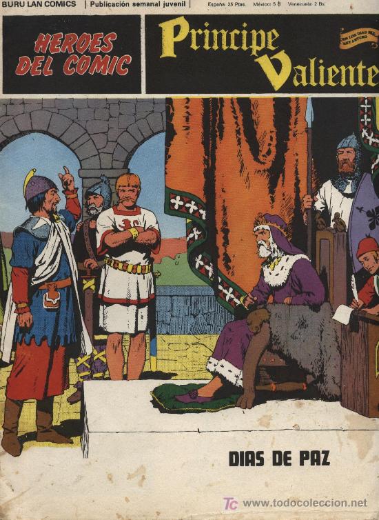 C&oacute;mics: Pr&iacute;ncipe Valiente - H&eacute;roes del Comic, n&ordm;: 79 - Buru lan Ediciones - Foto 1