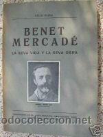 C&oacute;mics: BENET MERCARDE.VIDA Y OBRA.1921.ILUSTRADO. - Foto 1