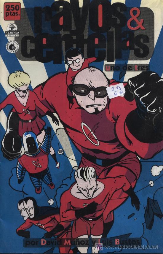 C&oacute;mics: Rayos y Centellas  -  3 ejemplares (Serie Limitada Completa)  -  Ed. Camale&oacute;n - Foto 1