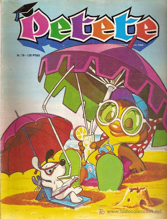 C&oacute;mics: Petete, n&ordm; 79. Con c&oacute;mics, relatos, cuentos y pasatiempos. - Foto 1