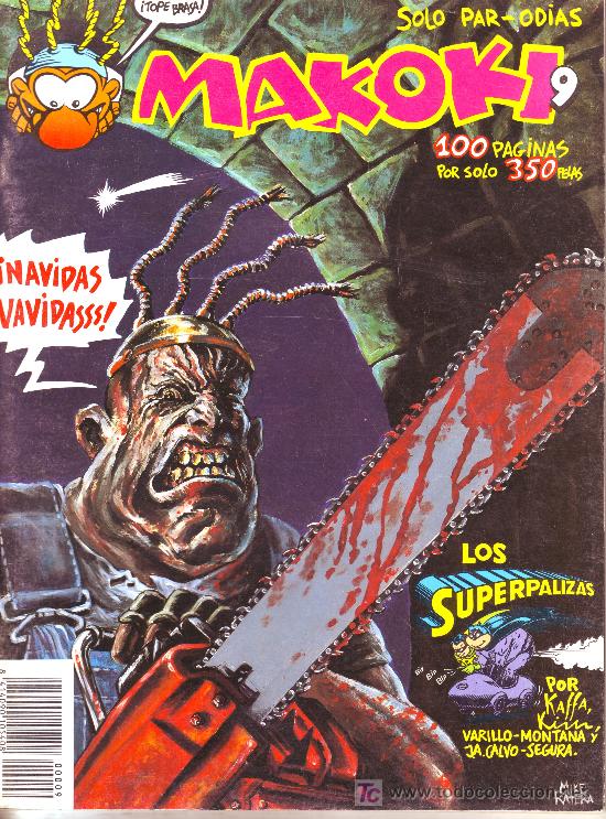 C&oacute;mics: Makoki n&ordm; 9. Solo par odias. Los superpalizas. Navidasss