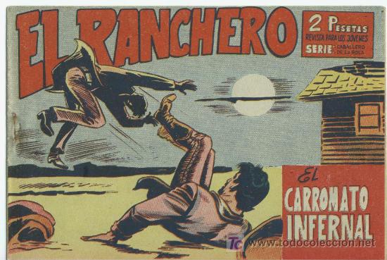 C&oacute;mics: EL RANCHERO ORIGINAL N&ordm; 14 SIN CIRCULAR , SIN ABRIR , MAGNIFICO - Foto 1
