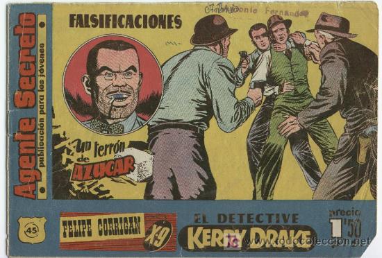 C&oacute;mics: AGENTE SECRETO N&ordm; 45 ORIGINAL - MEL GRAFF - Foto 1