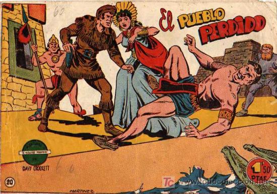 C&oacute;mics: DAVY CROCKETT N&ordm; 20 - Foto 1