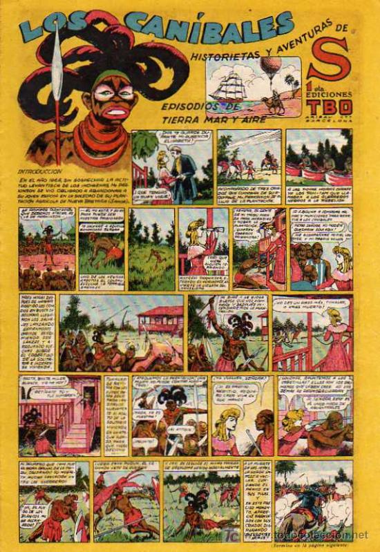 C&oacute;mics: HISTORIETAS Y AVENTURAS DE S N&ordm; LOS CANIBALES - Foto 1