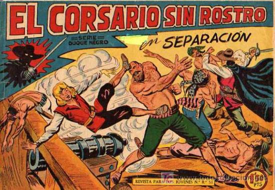 C&oacute;mics: EL CORSARIO SIN ROSTRO N&ordm; 11 - Foto 1