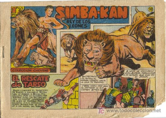 C&oacute;mics: SIMBA-KAN ( MARCO ) ORIGINALES 1960-61 LOTE - Foto 1