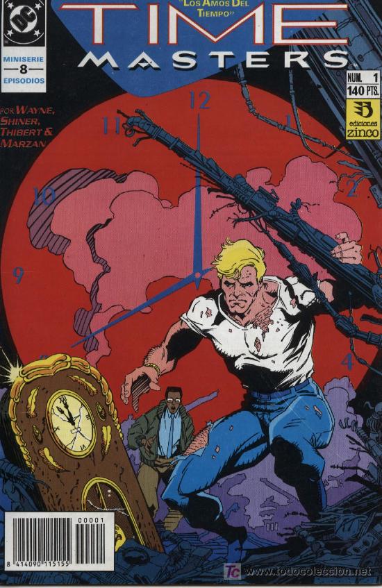C&oacute;mics: Time Masters  -  8 n&uacute;meros (Miniserie Completa)  -  DC 1990 - Foto 1