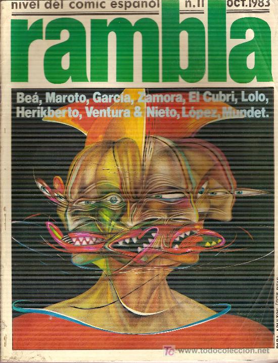 C&oacute;mics: Rambla, n&ordm; 11. Octubre 1983. - Foto 1
