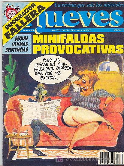 C&oacute;mics: EL JUEVES N&ordm; 616 : MINIFALDAS PROVOCATIVAS - Foto 1